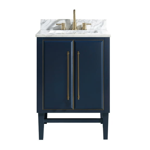 Avanity Mason-Vs25-G-C Mason 24" Free Standing Single Basin Vanity Set - Blue