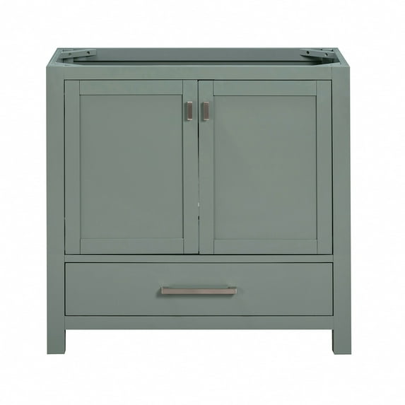 Avanity MODERO-V36-SG Modero 36" Single Free Standing Vanity Cabinet Only - Smoke Green