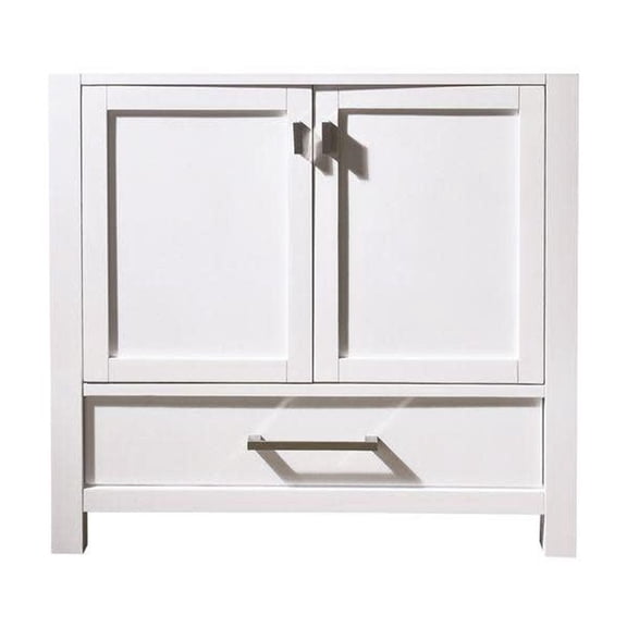 Avanity MODERO-V36-WT Modero 36" Single Free Standing Vanity Cabinet Only - White
