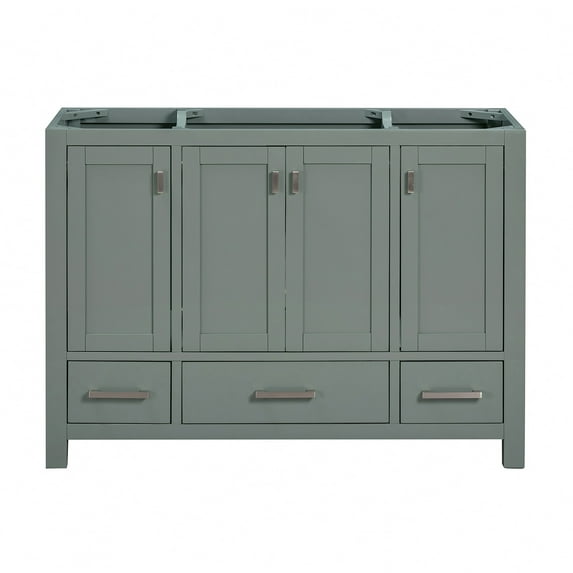 Avanity Modero-V48 Modero 48" Single Free Standing Vanity Cabinet Only - Smoke Green