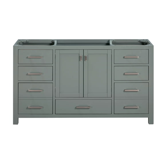 Avanity MODERO-V60-SG-A Modero 60" Single Free Standing Vanity Cabinet Only - Smoke Green