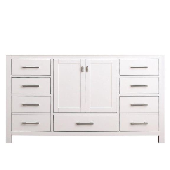 Avanity Modero-V60-A Modero 60" Single Free Standing Vanity Cabinet Only - White