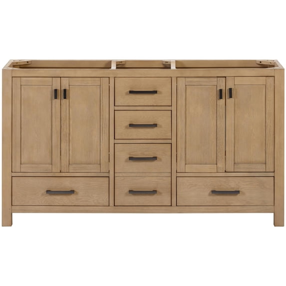 Avanity MODERO-V60-OA Modero 60" Double Free Standing Vanity Cabinet Only - Wood