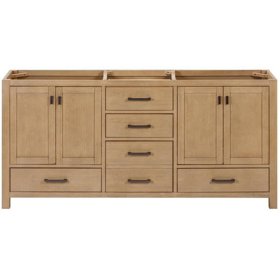 Avanity MODERO-V72-OA Modero 72" Double Free Standing Vanity Cabinet Only - Wood