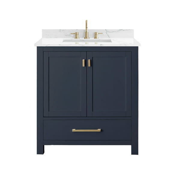 Avanity Modero-Vs30-E Modero 32" Free Standing Single Basin Vanity Set - Blue