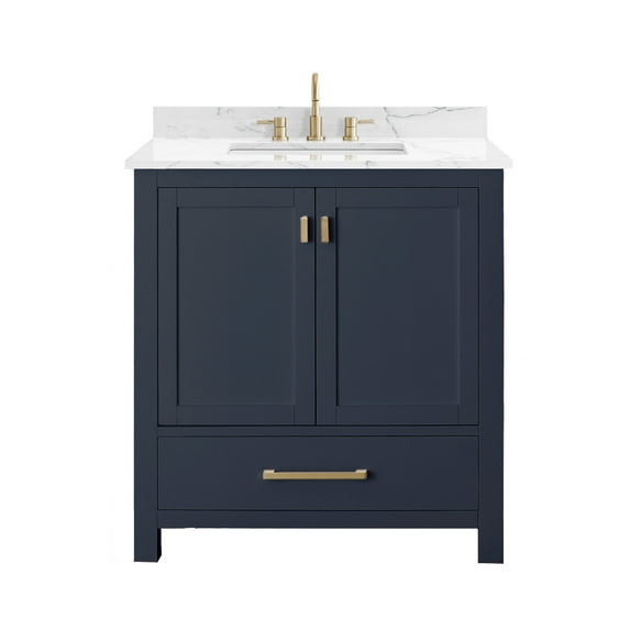 Avanity MODERO-VS30-NB-E Modero 32" Free Standing Single Basin Vanity Set - Blue