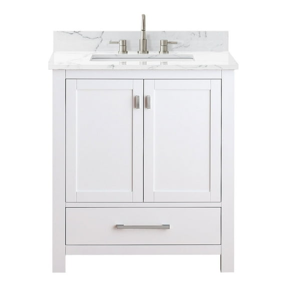 Avanity MODERO-VS30-WT-E Modero 32" Free Standing Single Basin Vanity Set - White