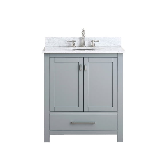 Avanity MODERO-VS30-CG-C Modero 32" Free Standing Single Basin Vanity Set - Grey