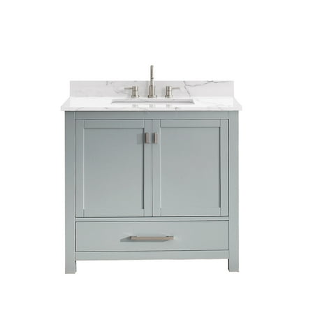 Avanity Modero-Vs36-E Modero 36" Free Standing Single Basin Vanity Set - Grey