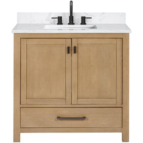 Avanity Modero-Vs37-E Modero 36" Free Standing Single Basin Vanity Set - Wood