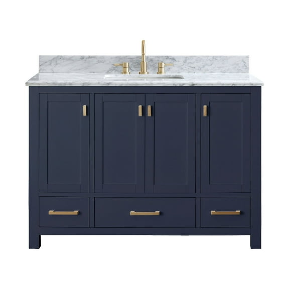 Avanity Modero-Vs48-C Modero 48" Free Standing Single Basin Vanity Set - Blue