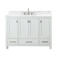 thumbnail image 1 of Avanity MODERO-VS48-WT-E Modero 48" Free Standing Single Basin Vanity Set - White, 1 of 6