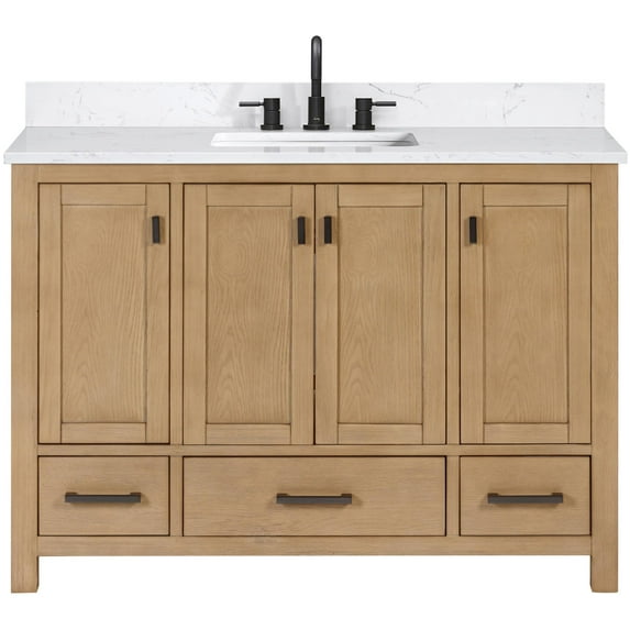 Avanity MODERO-VS49-OA-E Modero 48" Free Standing Single Basin Vanity Set - Wood