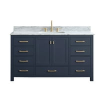 Avanity Modero-Vs60-A-C Modero 60" Free Standing Single Basin Vanity Set - Blue