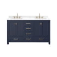 thumbnail image 1 of Avanity MODERO-VS60-NB-E Modero 60" Free Standing Double Basin Vanity Set - Blue, 1 of 7