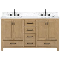 Avanity Modero-Vs61-E Modero 60" Free Standing Double Basin Vanity Set - Wood
