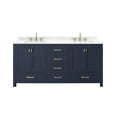 thumbnail image 1 of Avanity MODERO-VS72-NB-E Modero 72" Free Standing Double Basin Vanity Set - Blue, 1 of 7