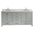 thumbnail image 1 of Avanity MODERO-VS72-CG-C Modero 72" Free Standing Double Basin Vanity Set - Grey, 1 of 7