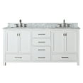 thumbnail image 1 of Avanity MODERO-VS72-WT-C Modero 72" Free Standing Double Basin Vanity Set - White, 1 of 7