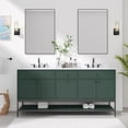 thumbnail image 1 of Avanity PAISLEY-VS72-EG Paisley 72" Free Standing Double Basin Vanity Set - Everglade, 1 of 7