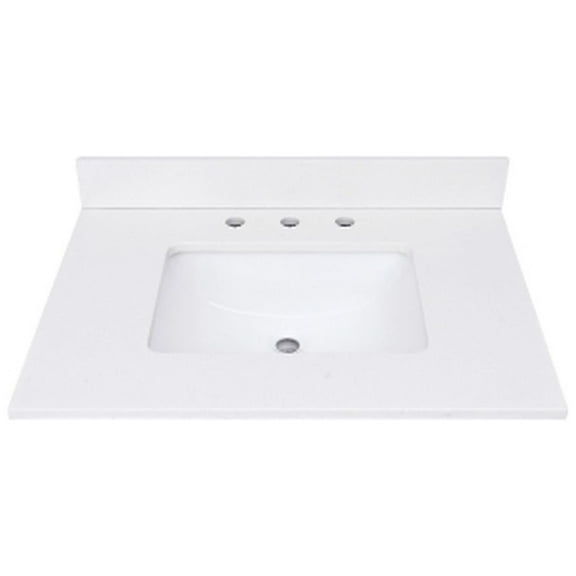 Avanity Qut31-Rs 31" Quartz Vanity Top - White
