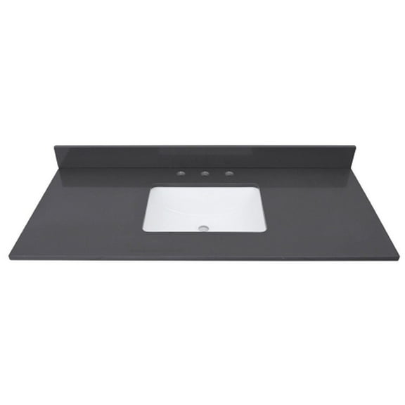 Avanity Qut43-Rs 43" Quartz Vanity Top - Grey