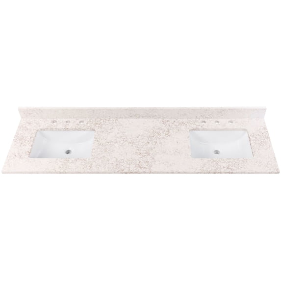 Avanity QUT73AL-RS 73" Quartz Vanity Top - Copper