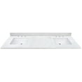 thumbnail image 1 of Avanity Qut73-Rs 73" Quartz Vanity Top - White with Veins, 1 of 7
