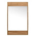 thumbnail image 1 of Avanity TEAK-M24-NT Teak 24-3/16" W X 38-3/16" H Modern Rectangular Wood Framed Bathroom, 1 of 4
