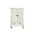 thumbnail image 1 of Avanity Thompson-V24 Thompson 24" Single Free Standing Vanity Cabinet Only – - White, 1 of 5