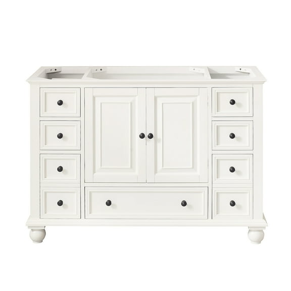 Avanity Thompson-V48 Thompson 48" Single Free Standing Vanity Cabinet Only – - White