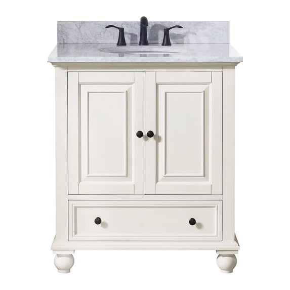 Avanity Thompson-Vs30 Thompson 32" Free Standing Single Basin Vanity Set - White
