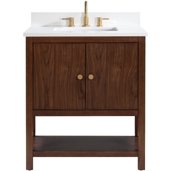 Avanity ZOE-VS31-WA Zoe 32" Free Standing Single Basin Vanity Set - Wood