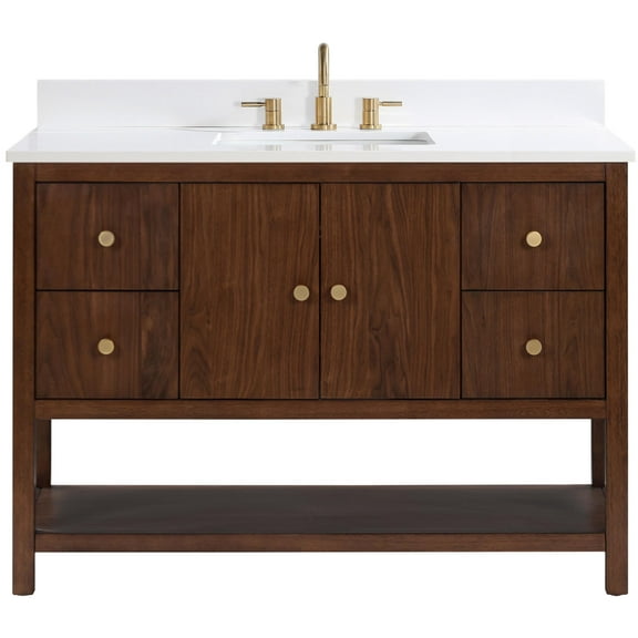 Avanity Zoe-Vs49 Zoe 48" Free Standing Single Basin Vanity Set - Wood