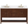 thumbnail image 1 of Avanity ZOE-VS61-WA Zoe 60" Free Standing Double Basin Vanity Set - Wood, 1 of 7