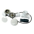thumbnail image 1 of Avano OPTOF-WH-R Rico Cable Operated Tub Waste And Overflow - White, 1 of 2