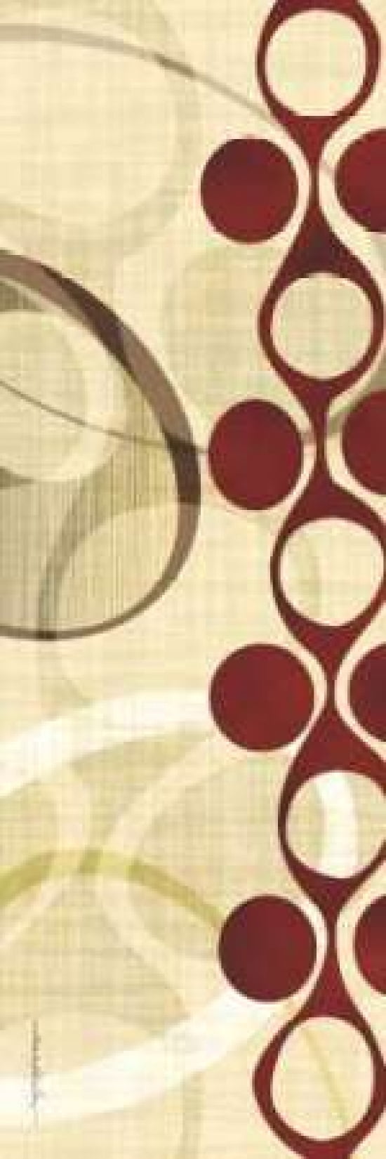 Avant-Garde I Canvas Art - Ahava (12 x 36)