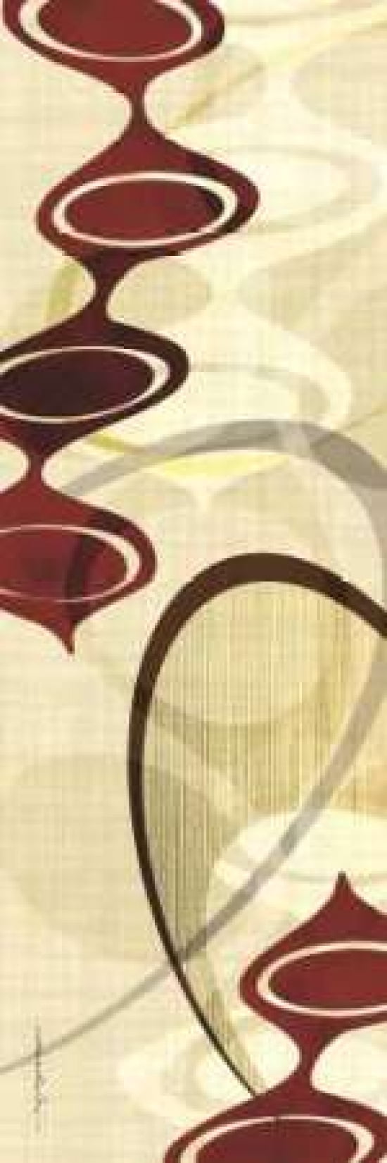 Avant-Garde II Canvas Art - Ahava (8 x 24)