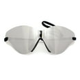thumbnail image 1 of Avant Garde Super Light Flexible Shield Mask Goggle Sunglasses Silver Mirror, 1 of 4