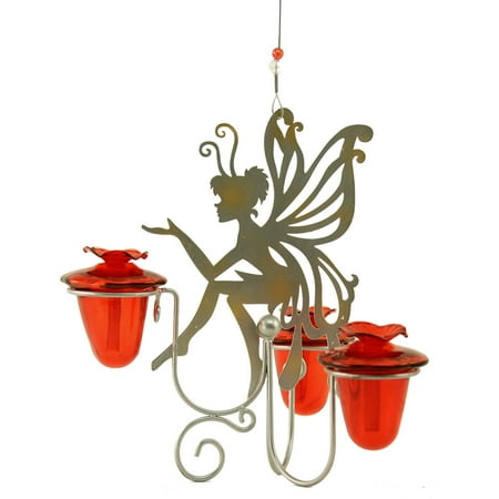 Avant Garden Fairy Dust Glass Hummingbird Feeder
