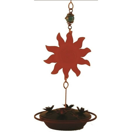 Avant Garden Sun Catcher Plastic Hummingbird Feeder