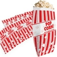 thumbnail image 1 of Avant Grub 1 oz Coated Red and White Disposable Paper Popcorn Bags 25 Ct, 1 of 5