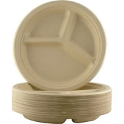Avant Grub 10" Earth-Friendly Disposable Dinner Plates, 25 Pack