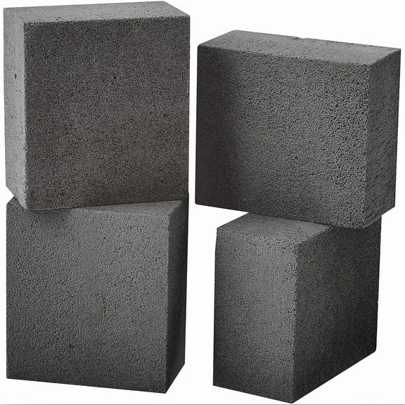 Avant Grub 4" Non-Toxic, Non-Scratch Pumice Grill Cleaning Brick, 4 Pack