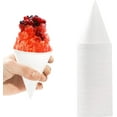 thumbnail image 1 of Avant Grub 6 oz White Paper Wax Coated Cone Cups, 100 Pack, 1 of 7