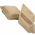 thumbnail image 1 of Avant Grub 9x9" 32 Ounce Kraft Take-Out Food Storage Container, 50 Pack, 1 of 3