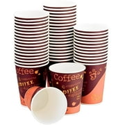 Avant Grub, Coffee Shop Print Disposable Paper Cups, 200 Pack, 12 oz