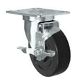 thumbnail image 1 of Avantco 17819301 Swivel Plate Caster with Brake 4 Inch - Premium Mobility Upgrade for Commercial Appliances, 1 of 10