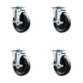 thumbnail image 1 of Avantco FF300 FF400 FF500 FF518 Frymaster Dean Floor Fryer Caster Replace Set, 1 of 2