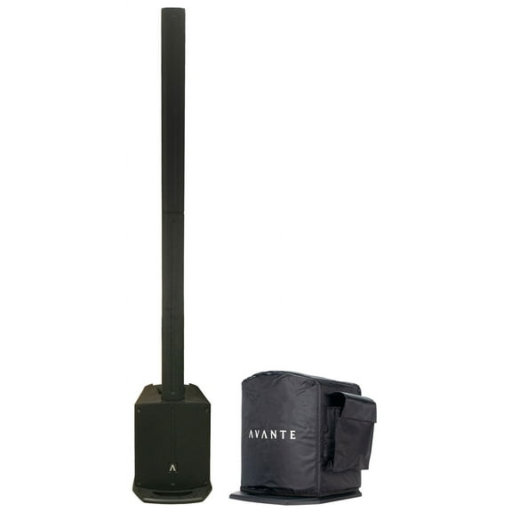 Avante Audio AS8 1000W Powered Line Array DJ PA Column Speaker+Sub+Bag+Cover ADJ